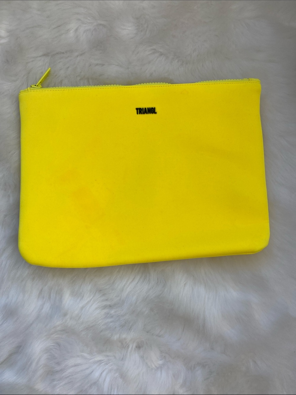 triangl swimwear Yellow Cosmetic Pouch